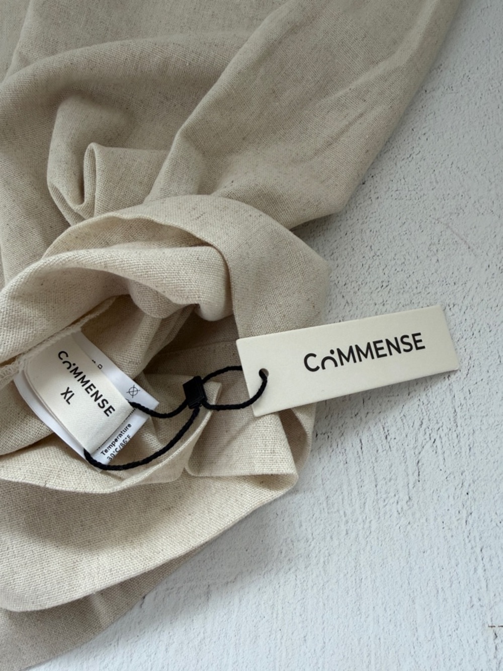 Commense Linen Blend Short Set - Picture 8 of 9